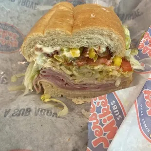 The best club sub! I ate half of it before I remembered to take the picture lol