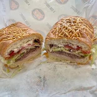 #9 Club Supreme on Rosemary Parm bread