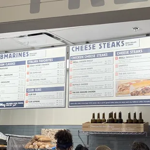 Menu boards are small than the Olathe store