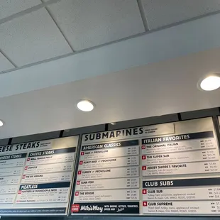 Menu.