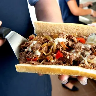 The Famous Philly Cheesesteak.  A Jersey Mike&apos;s Tradition
