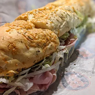 #13 The Original Italian Provolone, ham, prosciuttini, cappacuolo, salami, and pepperoni