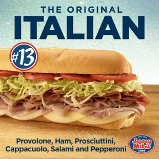 The life-changing Giant #13 Italian.  Mike&apos;s Way of course