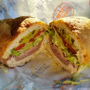 #6 Roast beef and provolone