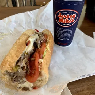 ##17 Mike&apos;s Famous Philly- I added lettuce &amp; tomato