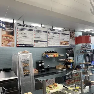 The deli counter.