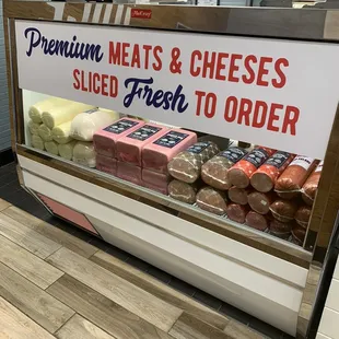 The meat counter