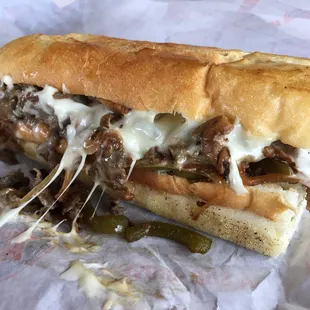 Big kahuna cheesesteak - minus jalapeños