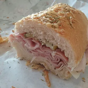 The number 4 on Rosemary Garlic bread. *Homer Drool*