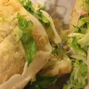 Part of my soggy sandwich :(