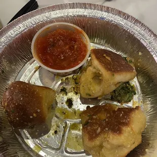 Garlic knots!