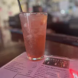 Dirty Shirley cocktail