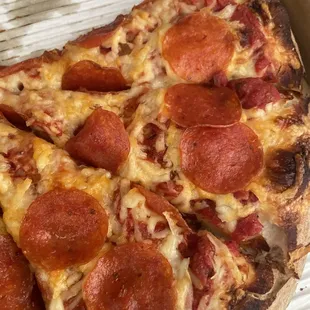 Yellow unmelted cheese
