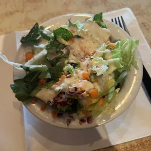 Side lunch salad
