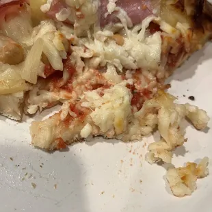 Mozzarella is supposed to melt &amp; stretch.