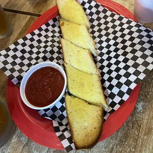 Garlic bread minus the garlic