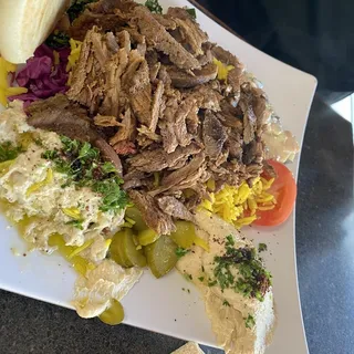 Beef Shawarma Plate