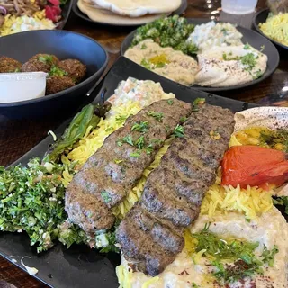 Kufta Kabab Platter