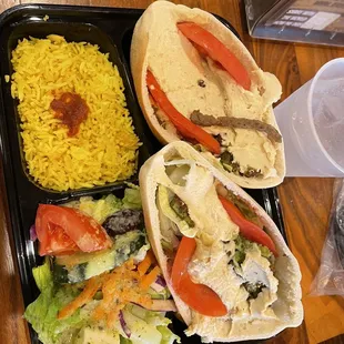 Falafel &amp; Hummus Combo