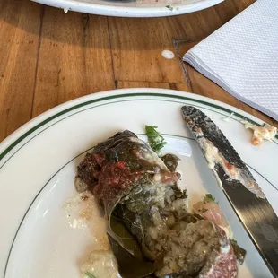 grape leaf, included in the Jerusalem appetizer combo