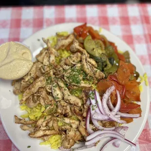 Chicken Shawarma Entree