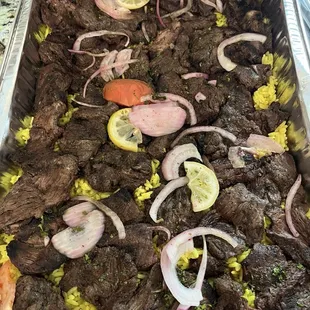 Beef Shish Kabob Tray