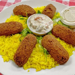 Vegetarian Falafel Plate