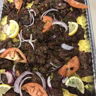 Beef Shish Kabob Tray