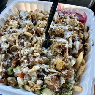 Onions and Potatoes Chicken Plate