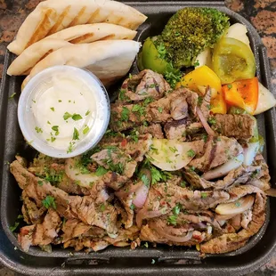 Chimichurri Steak Platter