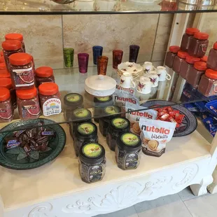 More items in the display case