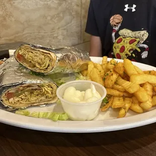 Chicken Schwarma Sandwich