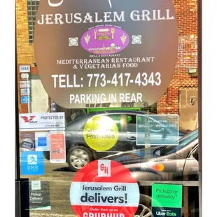 Jerusalem Grill.Great Mediterranean Cuisine! SANDWICHES KABOBS SHAWARMA FALAFEL HUMMUS ! Nice Quick Service! Great Food!Cool!