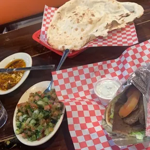 Lamb Gyro Plate