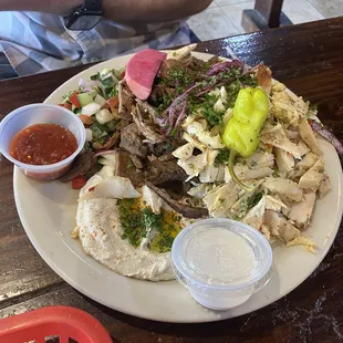 Mixed Shawarma Plate