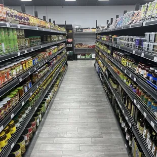 More spacious aisles