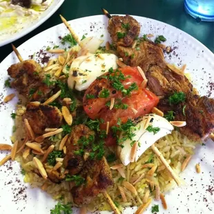 The shish taouk plate-- amazing!!!