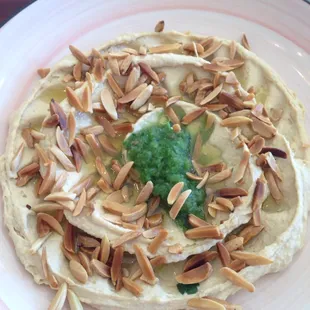Hummus with nuts