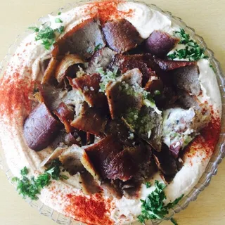 Hummus with Meat