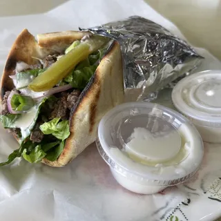 Beef Shawerma Sandwich