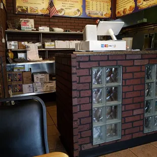 Counter where you order