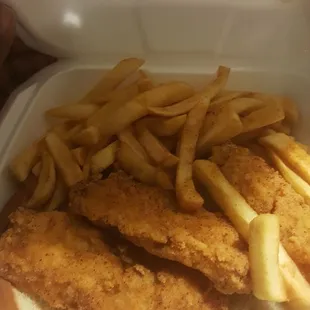 Cod fish dinner