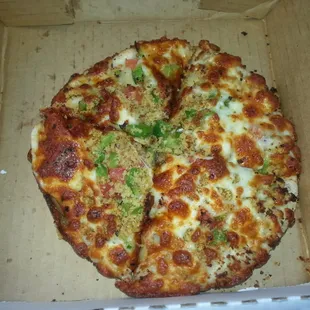 Personal Falafel with tehina