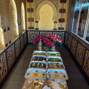 Enjoy holiday catering g. Only 14.50 per person (orders 8 people and up)