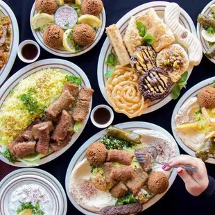 Assortment of Entrees