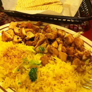 Chicken schwarma! Sooo delicious!! :-D