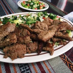 Gyro plate (all salad, no rice)