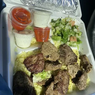 Sheesh Kabob Sandwich