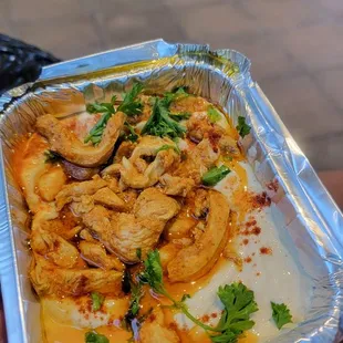 Delicious hummus bowl!