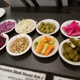 a variety of vegetables